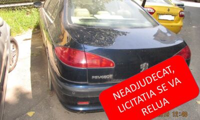 Autoturism Peugeot 607 2.2 HDI - prima licitatie